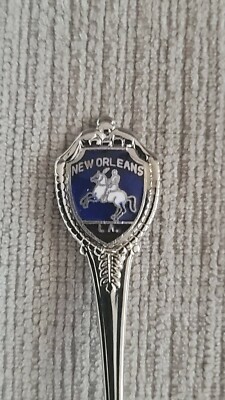 Vtg Collector's Demi-Tasse Spoon Souvenir from New Orlean's L A.