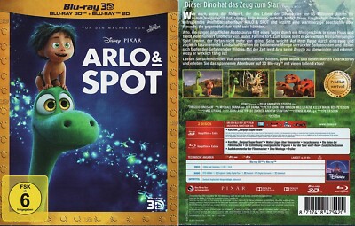 Walt Disney: ARLO & SPOT  --- The Good Dinosaur --- 3D- Blu-ray --- + 2D Version