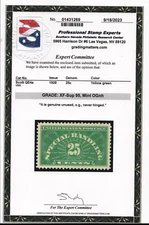 US SCOTT #QE4a MNH XF-SUP 95 PSE GRADED CERT