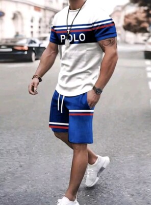 Piezas De Conjunto De Camiseta Y Pantalón Corto Para M