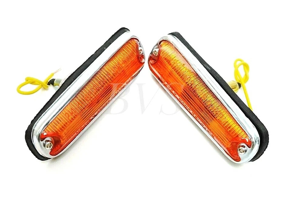 LUZ MARCADORA LATERAL INTERMITENTE para camioneta Mazda Rotary RX2 R100 1000 1200 1300 Foto 2 de 3