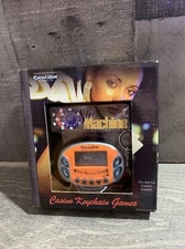 Excalibur Slot Machine Casino Electronic Game Handheld Key Chain New