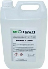 IPA 99.9% Rubbing Alcohol Isopropy Alcohol Isopropanol Sanitiser 5Ltr Bottle
