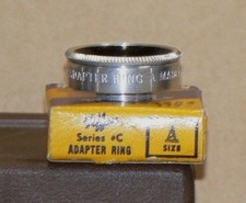 Tiffen Series C A Screw-On Lens Adapter with Retaining Ring for Movie Cameras