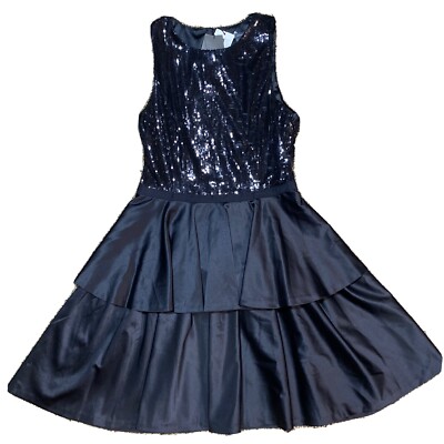 AX Armani Exchange womens dress black sequin sleeveless size 6 New With Tags | eBay AX Armani Exchange womens dress black sequin sleeveless size 6 New With Tags | eBay