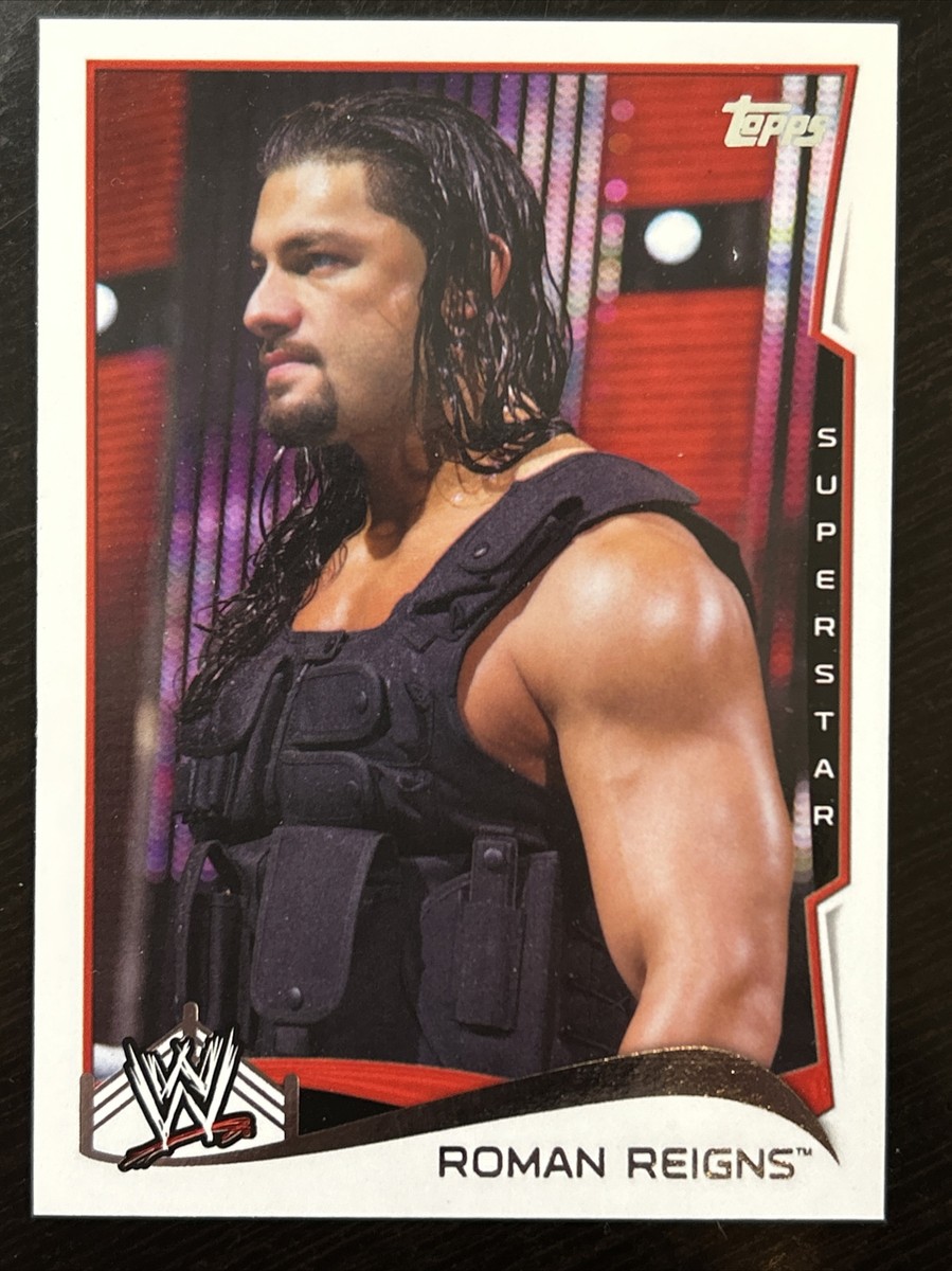 ロマンレインズ　サイン&レリックカード　44/50 TOPPS WWE ロマンレインズ サイン&レリックカード 44/50 TOPPS WWE ロマン