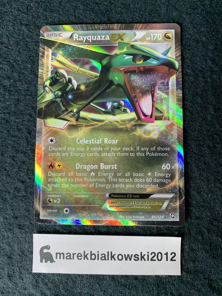 Rayquaza-EX (#85/124) - Epic Game - A loja de card game mais ÉPICA