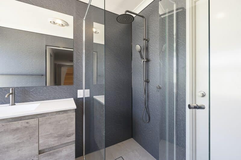 9 x Slate Grey Shower Wet Wall Panel 250MM x 2.7m X 5mm Bathroom