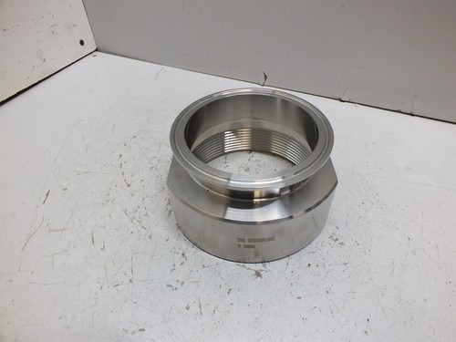 ACERO & O'BRIEN 4" 22MP ADAPTADOR ABRAZADERA EXTREMO X HEMBRA NPT 316L (NUEVO SIN CAJA) #51 - Imagen 1 de 10