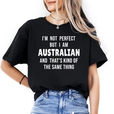 Australian T-shirt Australia Person Gifts Funny Shirt Men & Women