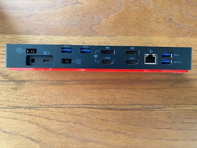 値下げ可ThinkPad Thunderbolt3ドックGen2（DK1841） Lenovo Thinkpad DK1841 Thunderbolt 3 Gen 2 Workstation Dock w