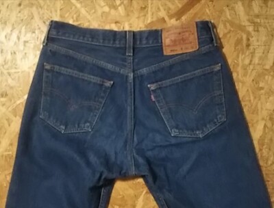 90s Levi's501 Made in USA W32-33 1999 made Button Fly Vintage