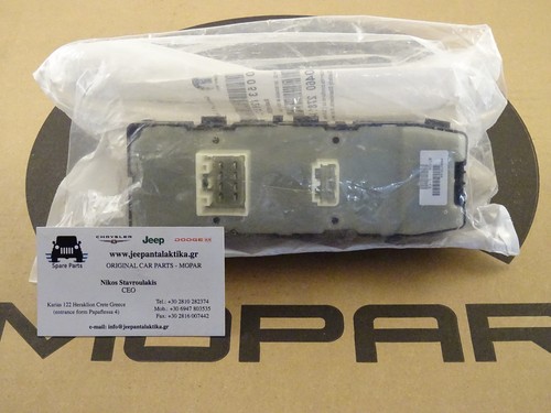 Master Control Power Window Switch Jeep Grand Cherokee WK 4602781AA New Mopar - Picture 3 of 12