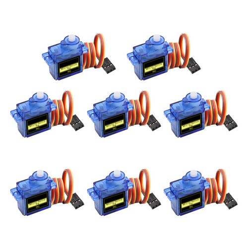 9G Kit de Moteur Micro servomoteur 8PCS Mini servo moteur pour Bras de