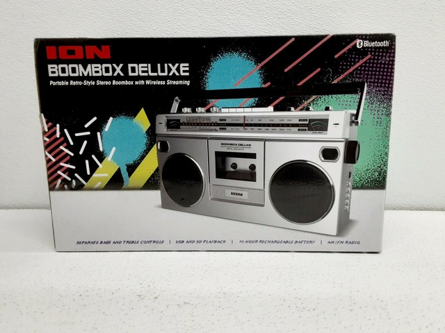 ION Boombox Deluxe Bluetooth System- Am/fm Radio for sale online | eBay