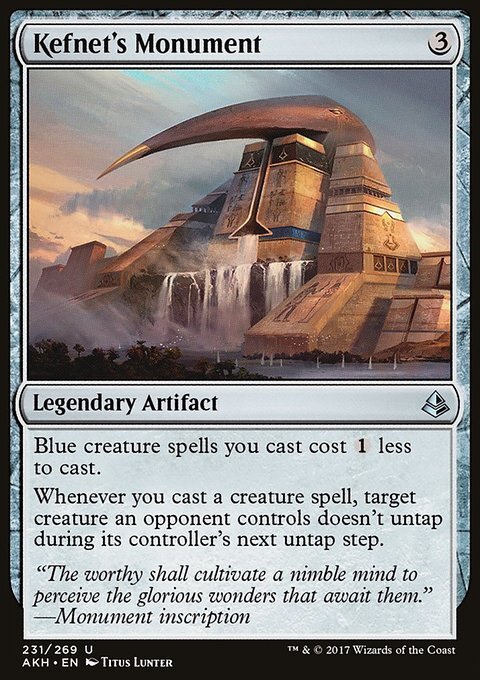 MTG Kefnets Monument Amonkhet 231/347 Lightly Played Condition  