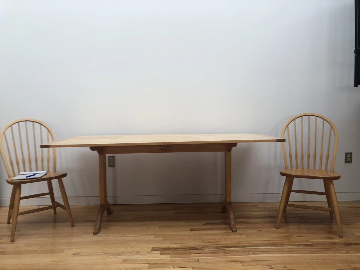 Classic Shaker Trestle Table hand made in a premier workshop