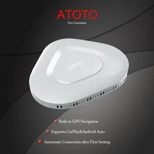 USB Wireless Carplay iOS & Android Auto AI Box Adapter Voice Control/Real-time