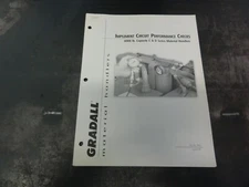Gradall Implement Circuit Performance Checks Material Handler Manual   29813