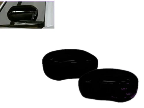 GLOSS BLACK Side Door Mirror Cover Covers For Dodge 06-10 Charger / 05-08 Magnum