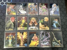 2024 SkyBox Marvel Masterpieces '92 Platinum - Clear Cut Parallel Pick Your Card