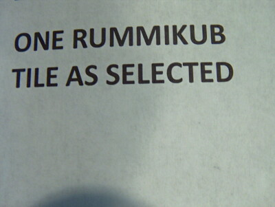 Rummikub Tiles Individual Engraved Back Replacement Game Pieces -CHEAP SHIP!