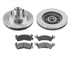 for 93-95 G20 With Hydro Boost Hydraulic Chevrolet Van Brake Front Rotors Pads