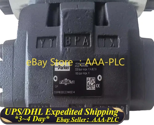 Expedited Shipping Parker D31FBE02CC1NF00 proportional valve