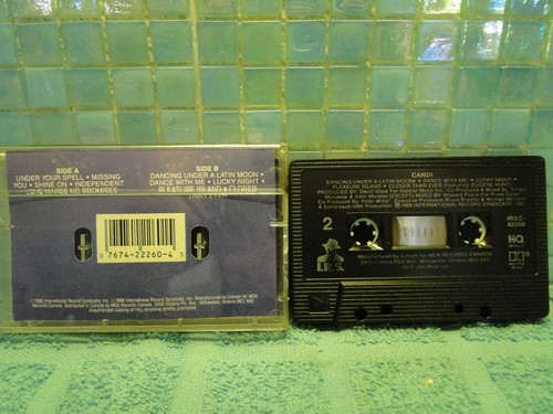 Candi Self Titled Cassette Tape TESTED -Buy 2 Or More Pay Only 1 Shipping Fee - Picture 3 of 3