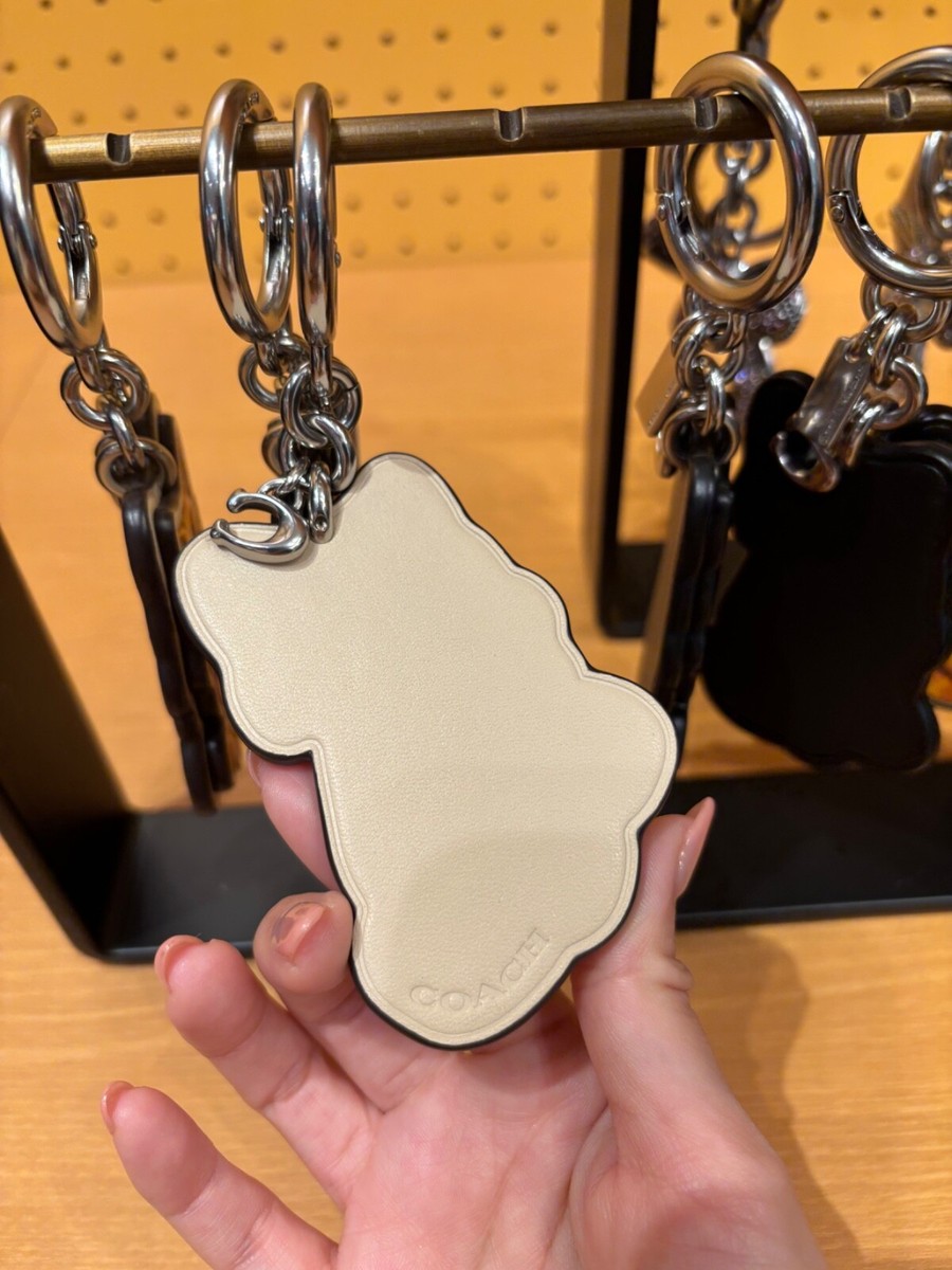 COACHレザーキーホルダー　キャットストリート限定品 Coach Official Cat Charm Tokyo CoachPlay Harajuku Cats