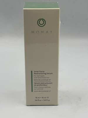 New! MONAT Inner Force Restructuring Hair Serum FULL SIZE- SEALED  With Box 16ml