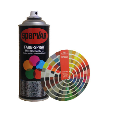 Lackspray GLÄNZEND 400ml (RAL2000-3031) Spraylack Acryl Sprühlack Hochglanz