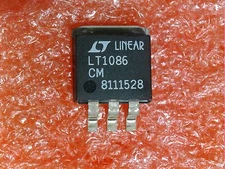 5 PCS LINEAR TECHNOLOGY LT1086CM LOW DROP OUT 1.5A POSITIVE ADJUSTABLE REGULATOR