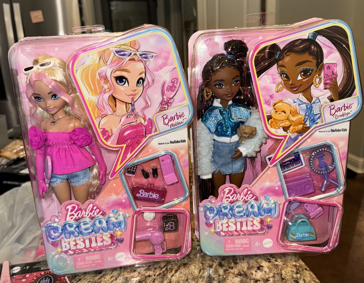 Barbie Stylin Pup, Birthday dreams 2 セット Amazon.com: Barbie Dream Besties Festival Looks Set
