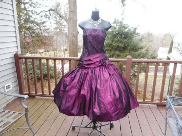 80s prom dress