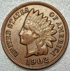 1902 Indian Head Cent Penny