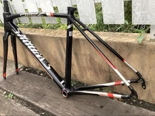 SPECIALIZED S-WORKS ALLEZ Aluminum Road Bike Frame Set 52cm Free Shipping Japan