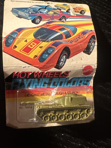 VINTAGE 1973 HOT WHEELS ARMY TANK TOUGH CUSTOMER NO 7655 - 第 6/9 張圖片