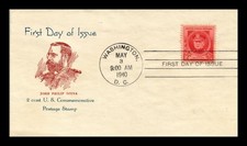 FIRST DAY OF ISSUE COVER JOHN PHILIP SOUSA 2C US COMMEMORATIVE POSTAGE STAMP