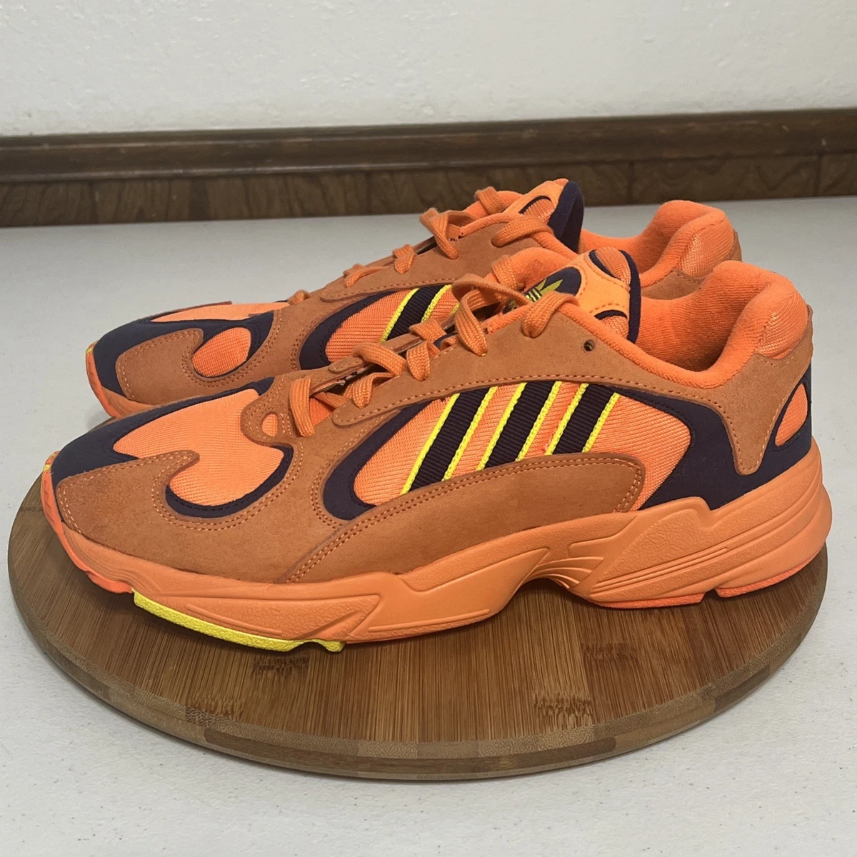 Adidas Yung-1 Hi-Res Orange Blue Yellow  B37613  Goku men\'s size 10 adidas Yung-1 Hi-Res Orange | eBay main image 3