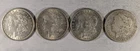 LOT OF 3 1921 P 1 1883 P MORGAN SILVER DOLLARS #62