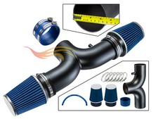 Bcp Rw Blue 1997-2000 Corvette C5 5.7l V8 Dual Twin Ram Air Intake Kit Filter