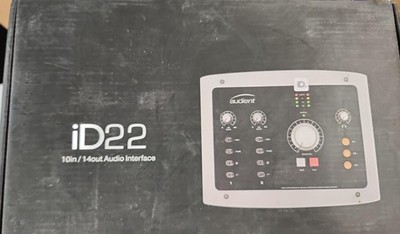 Audient ID22 2 Channel Audio Interface Open box