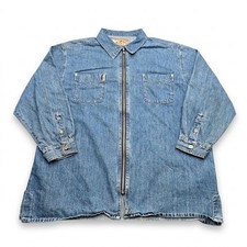 Vintage 90s EXP Jeans Express Denim Full Zip ...