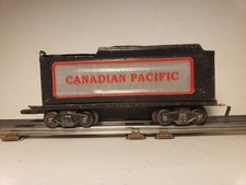 Marx Wedge Tender 8 ruedas escala O Canadian Pacific