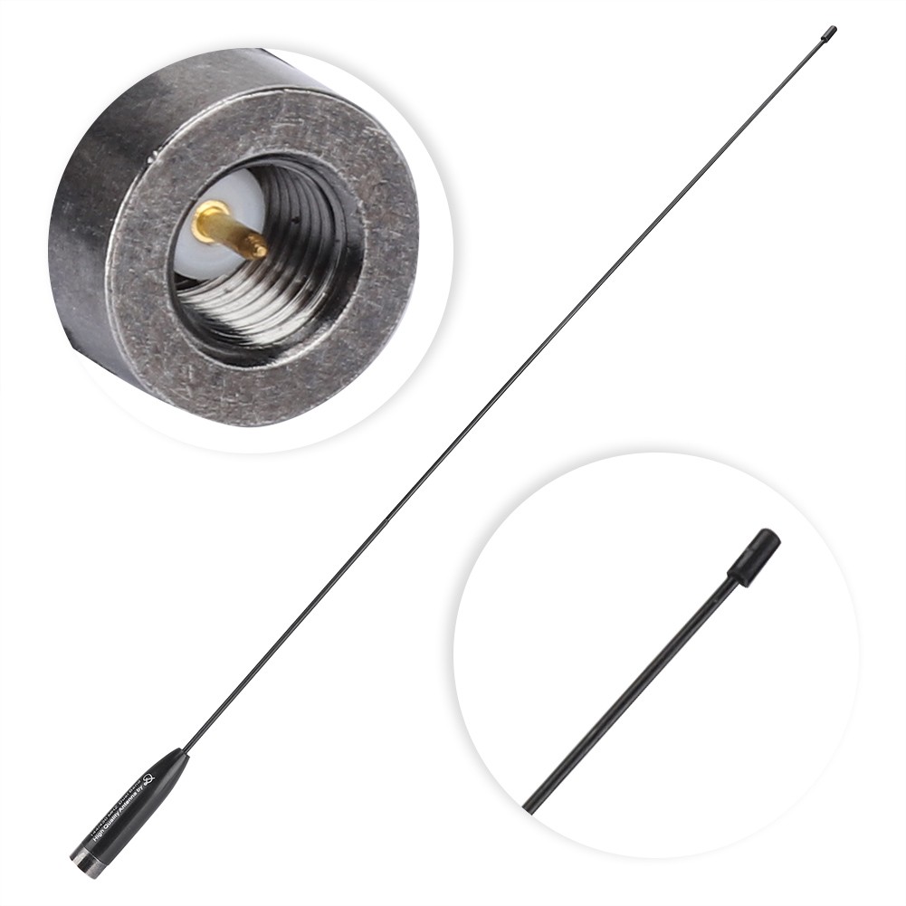 Ultra Thin Radio Walkie Talkie Antenna For TK100/TK200/TK220 Dual Band view 2