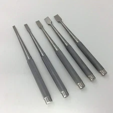 A Set of 5 pcs Bone Osteotomes 6mm 8mm 10mm 12mm 15mm orthopedics Instruments
