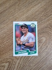 1990 Fleer - JOSE CANSECO- #3- Oakland Athletics - SET BREAK- MINT 🔥🔥⭐⭐