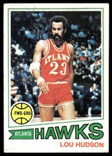 1977-78 Topps Basketball Vintage Lou Hudson RC #85 VIEW SCAN