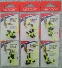 Lot of 6 packs of Eagle Claw Bobber Stops (3 ...